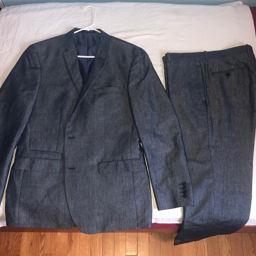 Macy’s Brand Two-Piece Navy Blue Suit